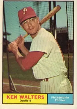 1961 Topps #394 Ken Walters