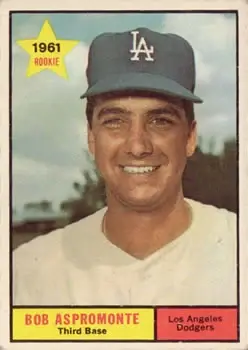 1961 Topps #396 Bob Aspromonte