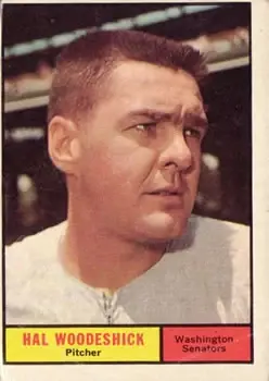 1961 Topps #397 Hal Woodeshick
