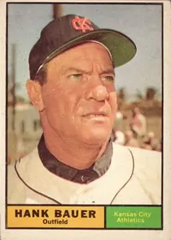 1961 Topps #398 Hank Bauer