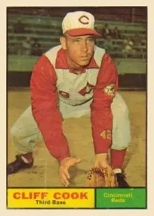 1961 Topps #399 Cliff Cook