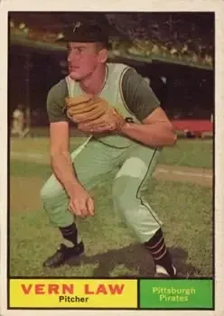 1961 Topps #400 Vern Law