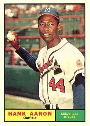 1961 Topps #415 Hank Aaron