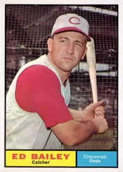 1961 Topps #418 Ed Bailey