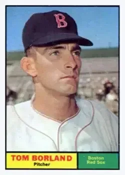 1961 Topps #419 Tom Borland