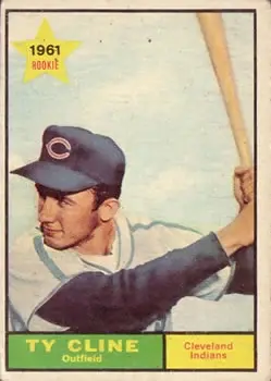 1961 Topps #421 Ty Cline