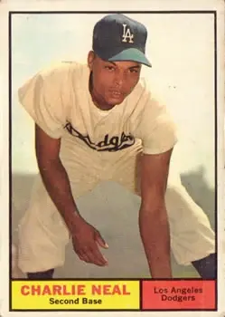 1961 Topps #423 Charley Neal