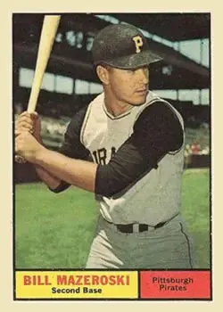 1961 Topps #430 Bill Mazeroski
