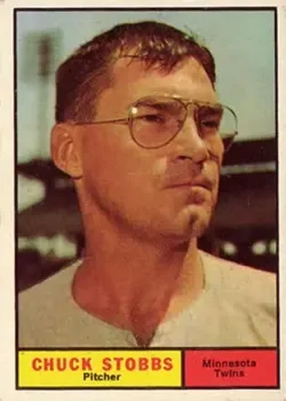 1961 Topps #431 Chuck Stobbs