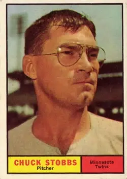1961 Topps #431 Chuck Stobbs