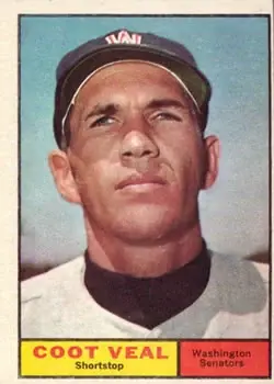 1961 Topps #432 Coot Veal