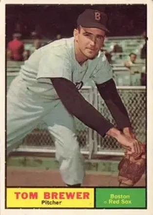1961 Topps #434 Tom Brewer