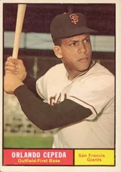 1961 Topps #435 Orlando Cepeda