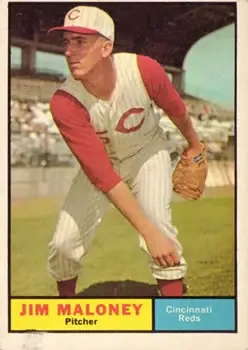 1961 Topps #436 Jim Maloney
