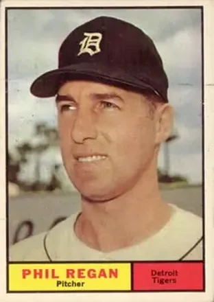 1961 Topps #439 Phil Regan