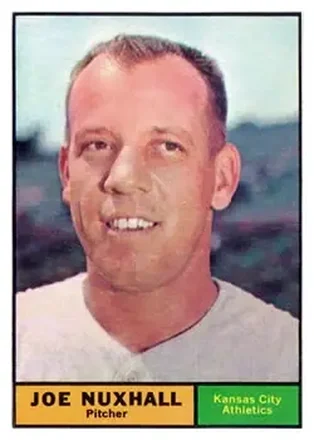 1961 Topps #444 Joe Nuxhall