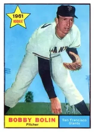 1961 Topps #449 Bobby Bolin