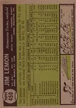 Back of Jim Lemon