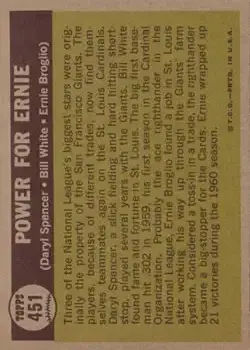 Back of Card #451