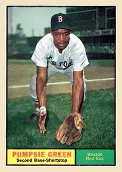 1961 Topps #454 Pumpsie Green