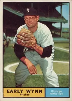 1961 Topps #455 Early Wynn