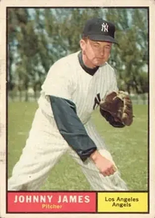 1961 Topps #457 Johnny James