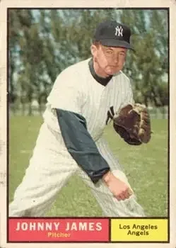 1961 Topps #457 Johnny James