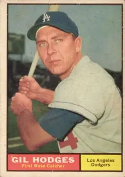 1961 Topps #460 Gil Hodges