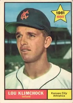 1961 Topps #462 Lou Klimchock