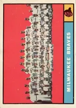 1961 Topps #463b Braves