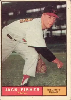 1961 Topps #463 Jack Fisher