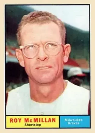 1961 Topps #465 Roy McMillan