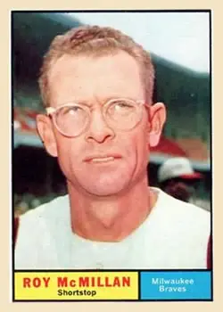 1961 Topps #465 Roy McMillan