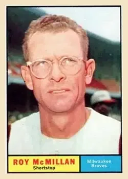 1961 Topps #465 Roy McMillan