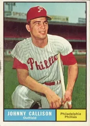 1961 Topps #468 Johnny Callison