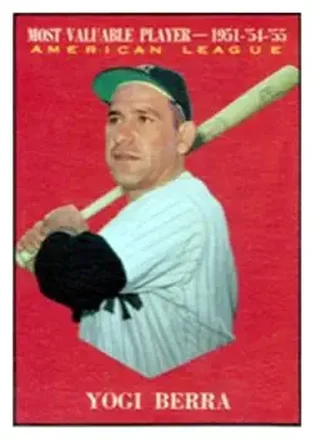 1961 Topps #472 Larry "Yogi" Berra