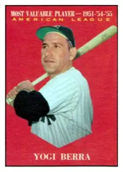 1961 Topps #472 Larry "Yogi" Berra