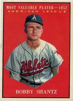 1961 Topps #473b Bobby Shantz