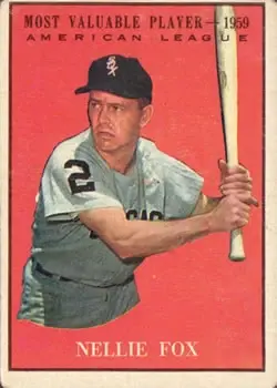 1961 Topps #477 Nelson Fox