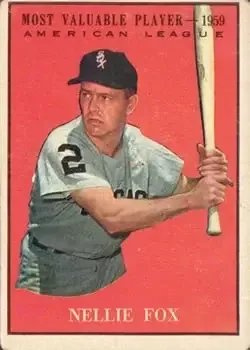 1961 Topps #477 Nelson Fox