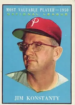 1961 Topps #479 Jim Konstanty