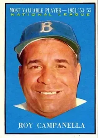 1961 Topps #480 Roy Campanella