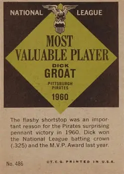 Back of Dick Groat