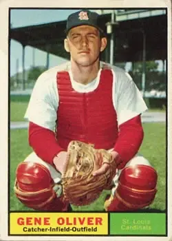 1961 Topps #487 Gene Oliver