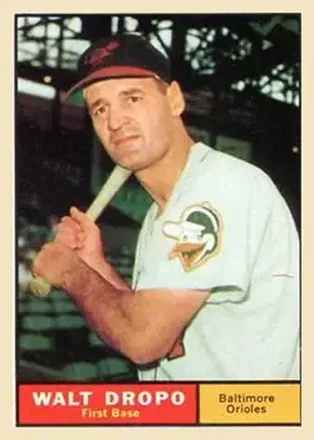 1961 Topps #489 Walt Dropo