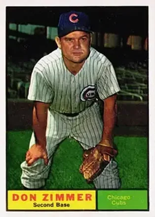 1961 Topps #493 Don Zimmer
