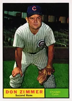 1961 Topps #493 Don Zimmer