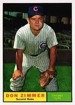 1961 Topps #493 Don Zimmer