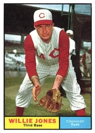 1961 Topps #497 Willie Jones