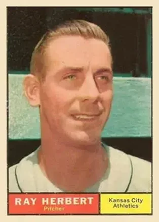 1961 Topps #498 Ray Herbert